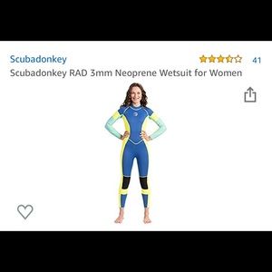Scuba Donkey Ladies Wetsuit size large